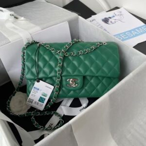 Chanel Classic 11.12 Handbag Silver Hardware