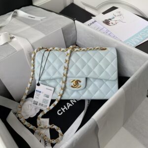 Chanel Small Classic Handbag Gold Hardware