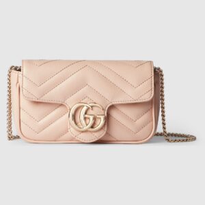 GG Marmont Leather Super Mini Bag