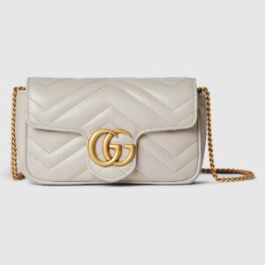 GG Marmont Leather Super Mini Bag