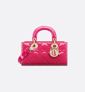 Dior Small Lady D-Joy Bag HandBags- patent leather