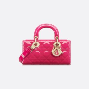 Dior Small Lady D-Joy Bag HandBags- patent leather