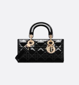 Dior Small Lady D-Joy Bag HandBags- patent leather