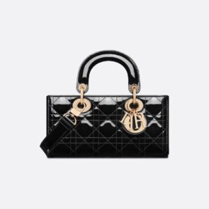 Dior Small Lady D-Joy Bag HandBags- patent leather