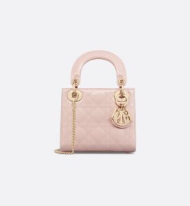 Dior Mini Dioriviera Lady Dior Bag - Patent Leather