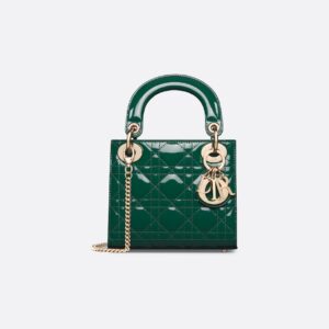 Dior Mini Dioriviera Lady Dior Bag - Patent Leather