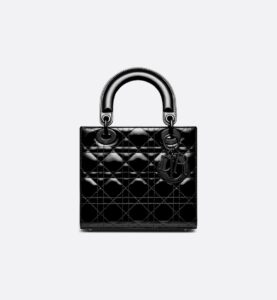 Dior Small Lady Dior Bag HandBags- patent leather