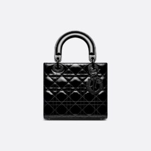 Dior Small Lady Dior Bag HandBags- patent leather