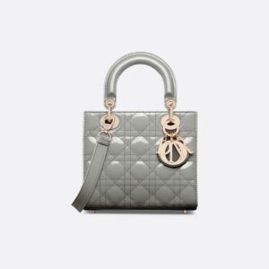 Dior Small Lady Dior Bag HandBags- patent leather
