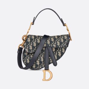 Dior Mini Saddle Bag with Strap