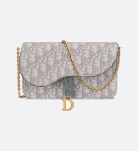 Dior Saddle Pouch with Chain