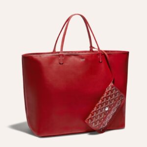 Goyard Anjou GM Tote Red