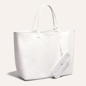 Goyard Anjou GM Tote Bag White