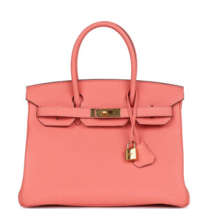 Hermès Special Order (HSS) Birkin 30 Rose Candy Togo Gold Hardware