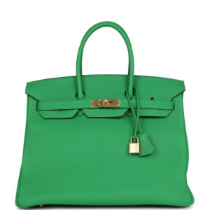 Hermès Birkin 35 Bambou Togo Gold Hardware