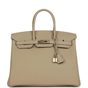 Hermès Special Order (HSS) Birkin 35 Trench Verso Togo Permabrass Hardware