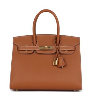 Hermès Birkin Sellier 30 Gold Epsom Gold Hardware