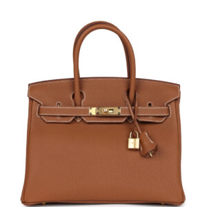 Hermès Birkin 30 Gold Togo Gold Hardware