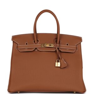 Hermès Special Order (HSS) Birkin 35 Gold Togo Gold Hardware