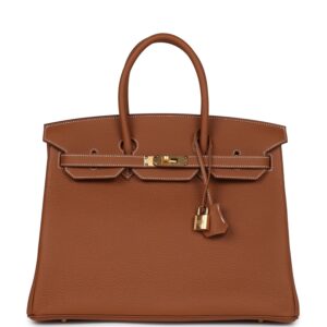 Hermès Birkin 35 Gold Togo Gold Hardware