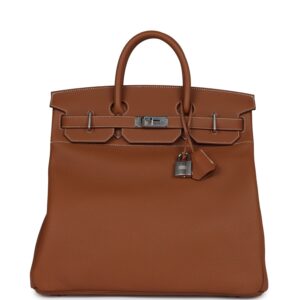 Hermès Birkin HAC 40 Gold Togo Palladium Hardware