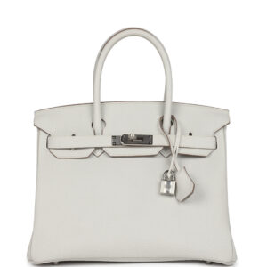Hermès Birkin 30 Gris Pale Togo Palladium Hardware