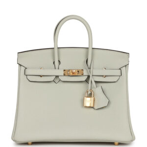 Hermès Birkin 25 Gris Neve Togo Gold Hardware