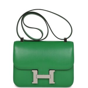 Hermès Constance 1-24 Bambou Chevre Chamkila Palladium Hardware