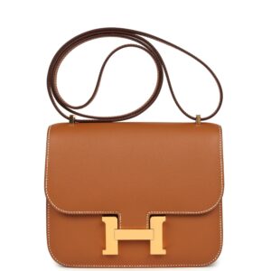 Hermès Constance 18 Gold Epsom Gold Hardware