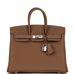 Hermès Birkin 25 Alezan Togo Palladium Hardware