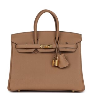 Hermès Birkin 25 Chai Togo Gold Hardware