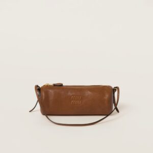 Nappa leather pouch