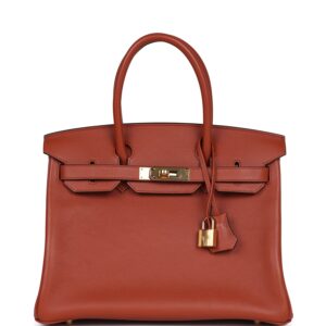 Hermès Birkin 30 Cuivre Taurillon Novillo Gold Hardware