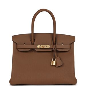 Hermès Birkin 30 Alezan Togo Gold Hardware