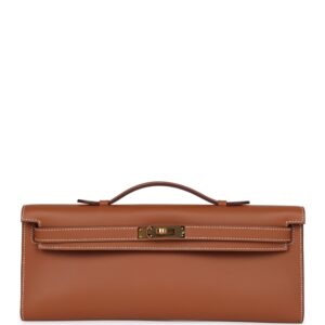 Hermès Kelly Cut Gold Swift Gold Hardware