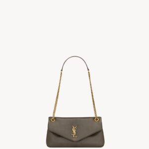 YSL CALYPSO Small in Plunged Lambskin