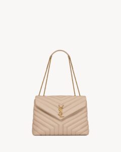 YSL Loulou Medium in Quilted Leather