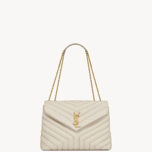 YSL Loulou Medium in Quilted Leather