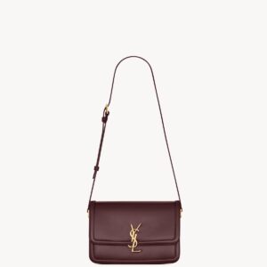 YSL Solferino Medium Satchel in Box Saint Laurent
