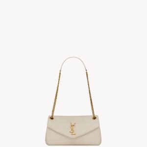 YSL CALYPSO Small in Plunged Lambskin