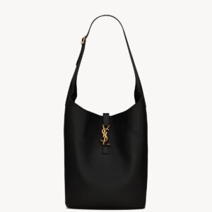 YSL LE 5 À 7 Hobo Grained Leather