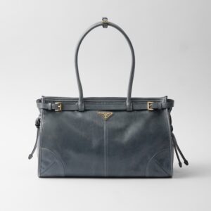 Prada Bonnie Large Leather Handbag