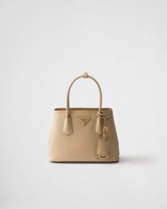 Small Prada Double Saffiano Leather Bag