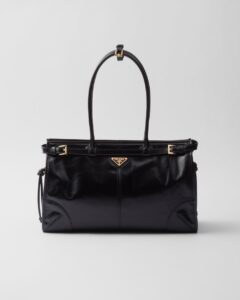 Prada Bonnie Large Leather Handbag