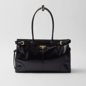 Prada Bonnie Large Leather Handbag