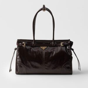 Prada Bonnie Large Leather Handbag