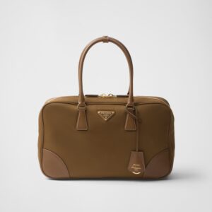 Prada Re-Edition 1978 Large Re-Nylon and Saffiano Leather Two-Handle Bag