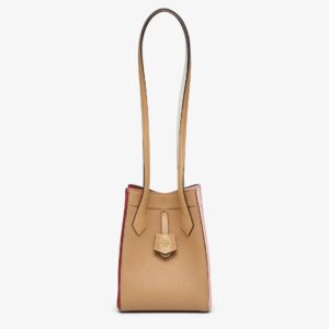 Fendi Origami Mini Multicolour Leather Mini Bag That Can Be Transformed